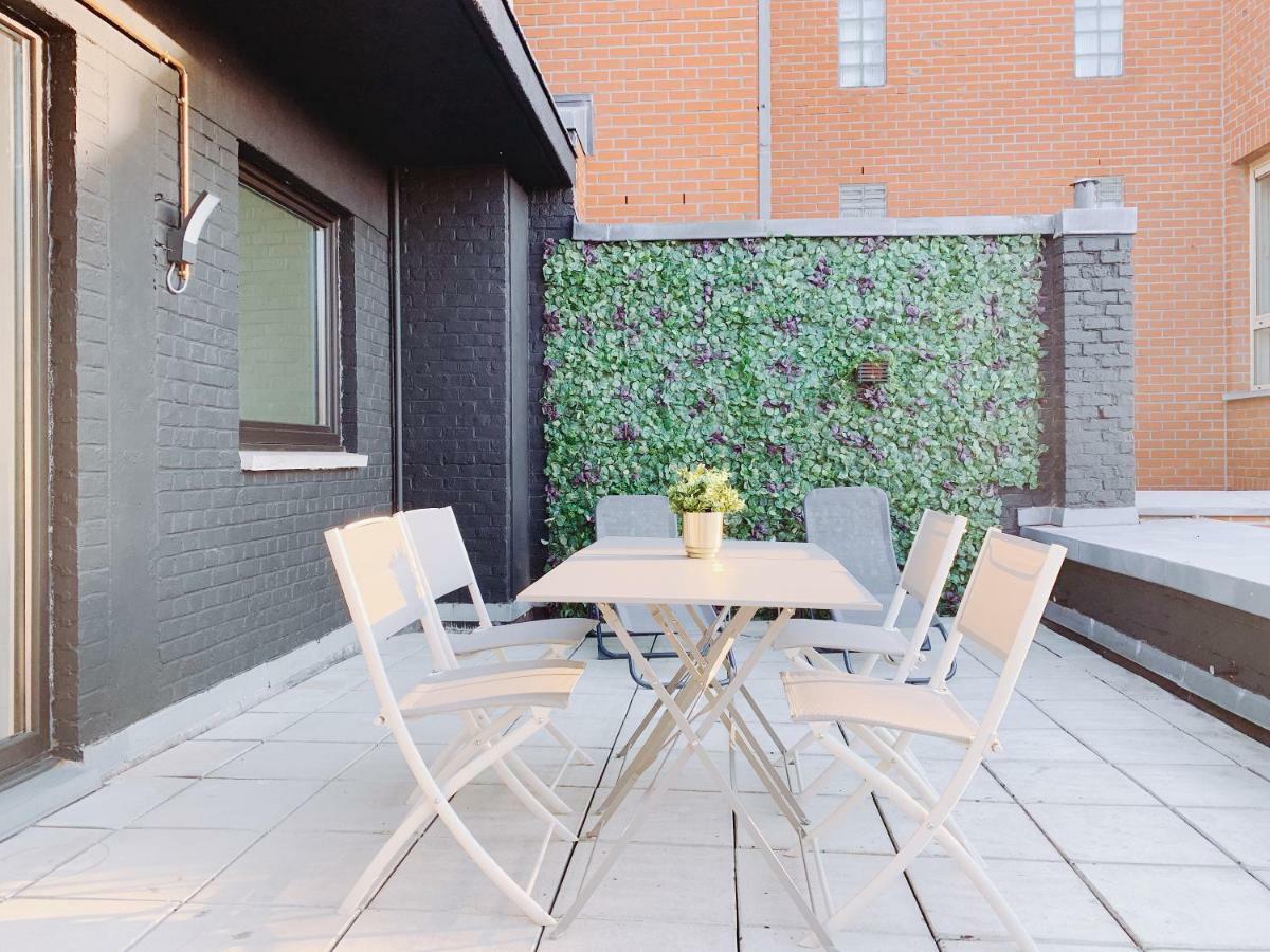 Luxury Apart' Mons City Center With Terrace Exterior foto