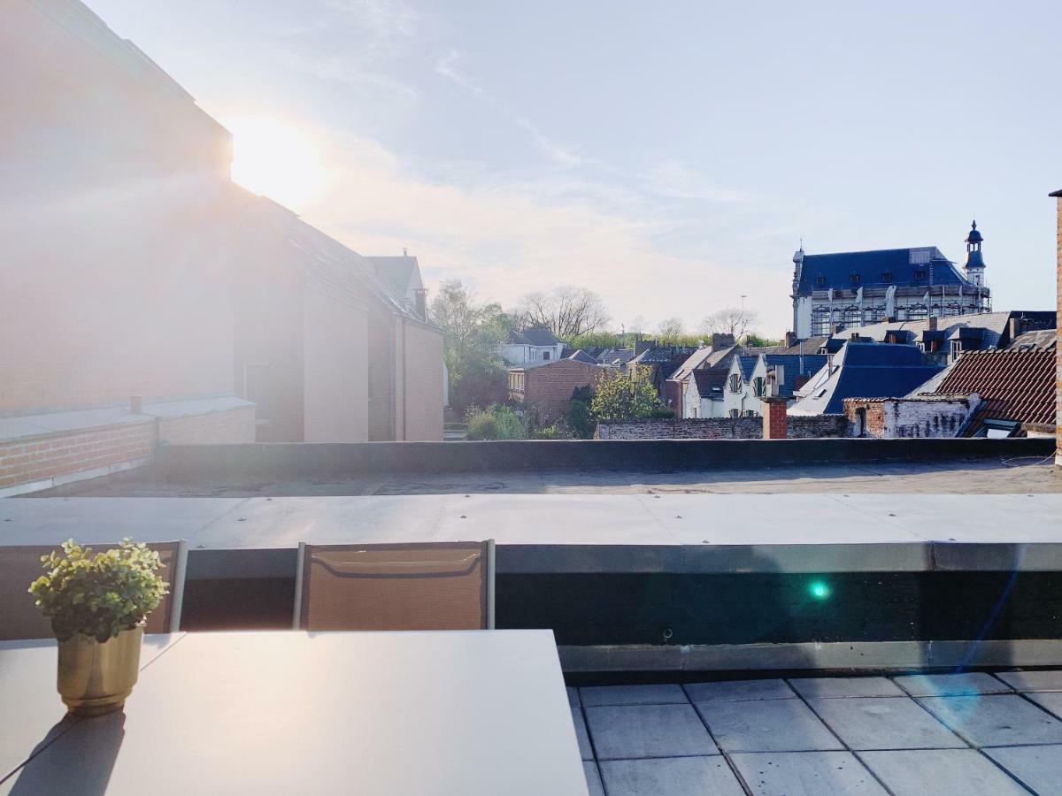 Luxury Apart' Mons City Center With Terrace Exterior foto