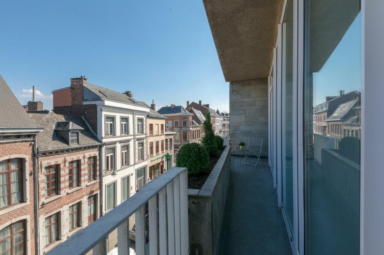 Luxury Apart' Mons City Center With Terrace Exterior foto