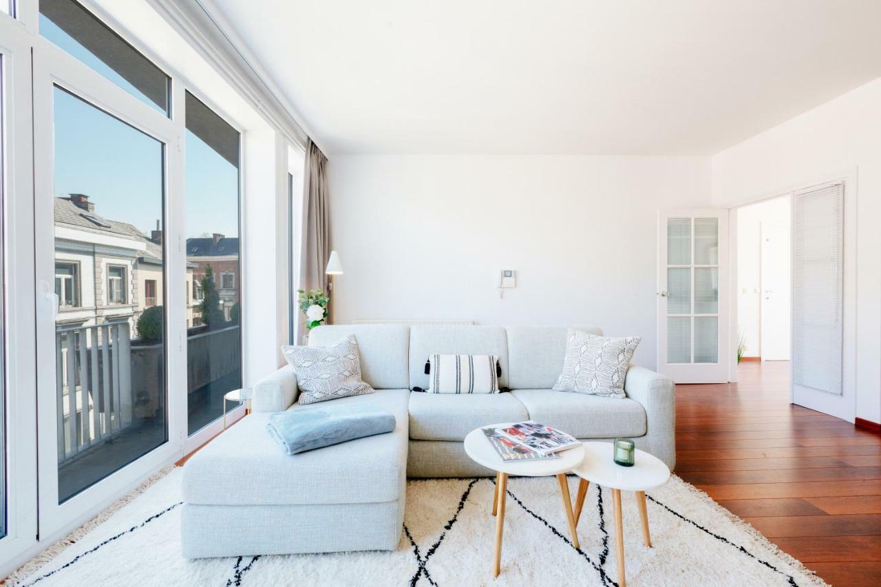 Luxury Apart' Mons City Center With Terrace Exterior foto