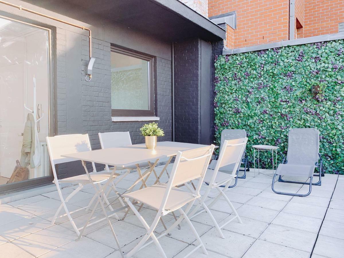 Luxury Apart' Mons City Center With Terrace Exterior foto